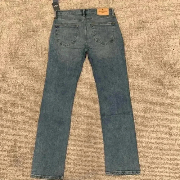 Abercrombie Kids Patch Straight Leg Jeans - Picture 5 of 5